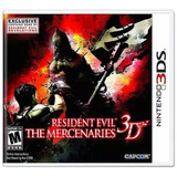 Resident Evil The Mercenaries3d Nintendo3ds Original Lacrado