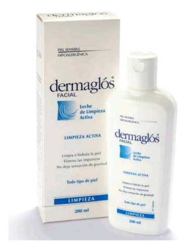 Dermaglos Facial Leche De Limpieza Activa 200ml