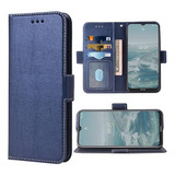 Compatible Con Nokia G10 Funda Tipo Cartera Con Correa Para