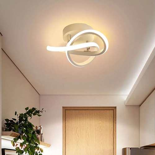 Lámpara Colgante Moderna Para Dormitorio, 24 Cm De Diámetro