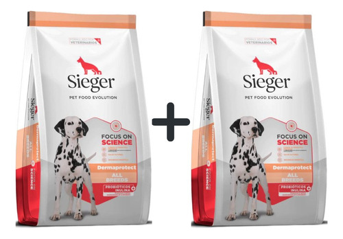 Sieger Dermaprotect All Breed X 3 Kg X 2 Unidades