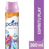 Poett Desodorante Ambiente Espíritu Play Aerosol 360ml