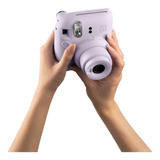 Kit Câmera Fujifilm Instax Mini 12 + 10 Filmes + Bolsa Lilás