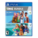 Juego Ps4 The Sims 4 Bundle Island Living Físico Electropc