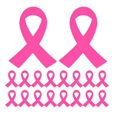 320 Pegatinas Diy Para Concienciar Sobre El Cáncer De Mama C