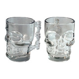 Vaso Cervecero Calavera Chopero Vidrio 500cc / Ekipofertas