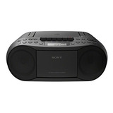Sony Stereo Cd / Cassette Boombox Home Audio Radio, Negro (c