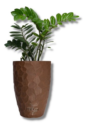 Vaso Planta Decorativo Redondo Prisma Jardim Varanda N2