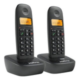 Telefone Sem Fio Ts 2512 Digital Com Ramal Adicional Preto Intelbras