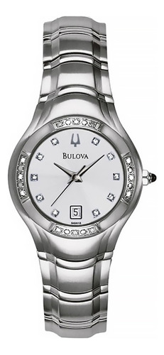 Relógio Bulova Feminino 22 Diamantes Wb29278s - Pequeno 25mm