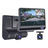 Dvr Automotivo Camera Frontal Interna  Ré Grava Imagem E Som