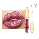 Brillo De Labios Impermeable Diamond Shimmer Glitter, 18 Col