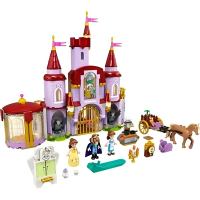 Lego Original Bella Y Bestia Disney Princesa Castillo Grande | Envío gratis