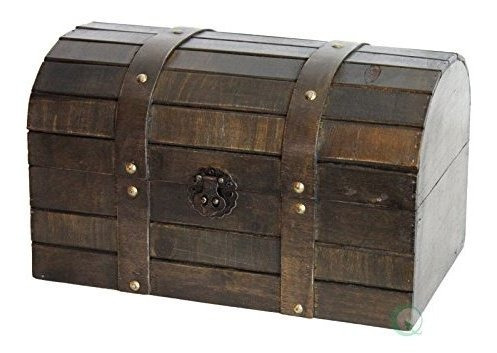 Baúl / Caja De Granero De Estilo Antiguo De Vintiquewise (tm