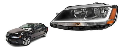 Faro Led Jetta Mk6 A6 2015 2016 2017 2018 Drl Luz De Dia | Envío gratis