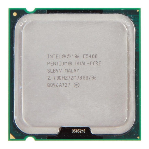 Procesador Pentium Dual Core E5400 2.7ghz 2mb Socket Lga 775