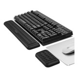 Almohadilla De Reposamuñecas Para Teclado Ratón Ergonómico