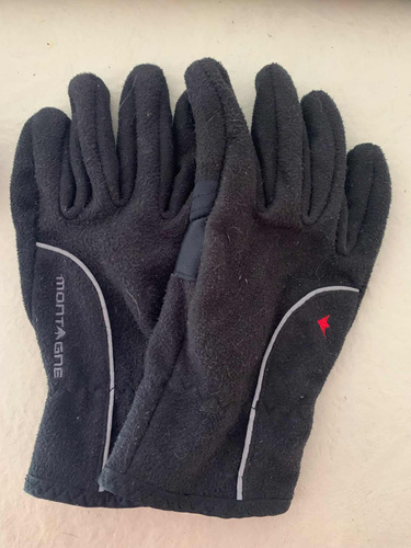 Guantes Montagne Usados Primera Piel . Polar .talle Xs.