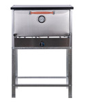 Horno Pizzero Danda 6 Moldes Acero Inoxidable