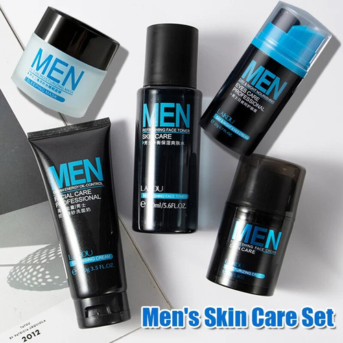 Set De Crema Skin Serum, Crema Para El Cuidado Del Hombre, C