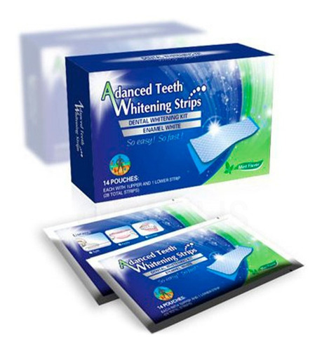 Tiras Bandas Blanqueadoras Dientes Gel Blanqueador Dental M