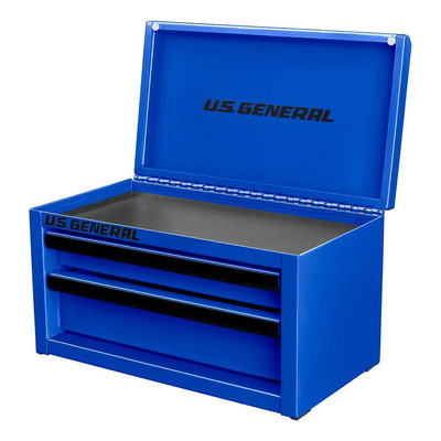 Caja De Herramientas Pequeña De Acero Us General , Color Azul | Meses sin interés