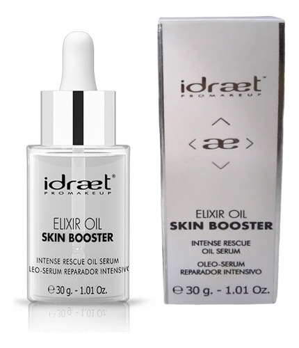 Elixir Oil Skin Booster Serum Reparador Argan 30g Idraet