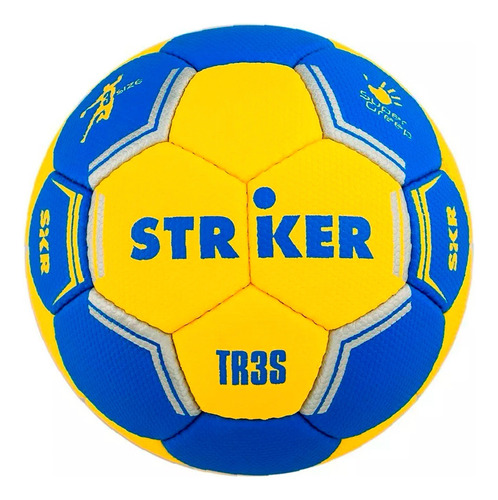 Pelota Handball N°3 Cosida Pu Striker Profesional Handbol