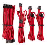 Kit De Cables Premium Atx 24-pin Eps12v Pcie Corsair Rojo