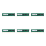 6x Ddr3 De 4 Gb De Memória Ram Pc3-12800 1,5v 1600mhz 240 Pi