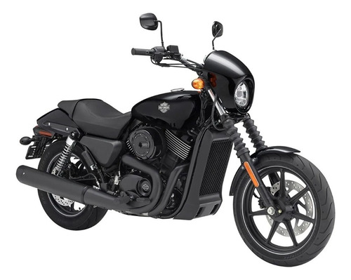 Moto Harley Davidson 1:18 Negra Vehiculo Coleccion 