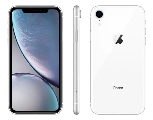 Apple iPhone XR 64 Gb Branco Tela 6,1 Câmera 12 Mpx Vitrine