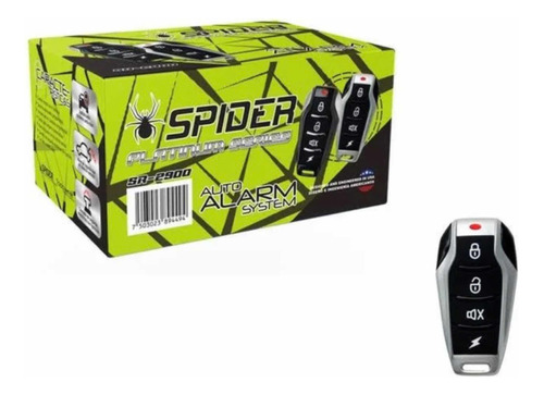 Alarma Automotriz De Seguridad Spider Sensor Y Anti Asalto