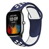 Pulseira Sport Furadinha Confortavel Para Amazfit Gts 4 Mini