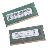 Kit Memória 2gb + 1gb = 3gb Ddr3 1.5v Para Notebook