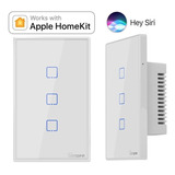 Sonoff Touch Tx 3 Botões Bco Interruptor Wifi Apple Homekit