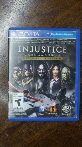 Juego Injustice Ps Vita Gods Amongus