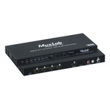 Switcher Hdmi 4x1 Extracción Audio 4k/60 Mux-500437 Muxlab