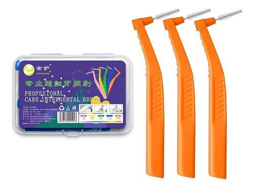 Cepillo Interdental En Forma De L, 20 Piezas, Cepillo Dental