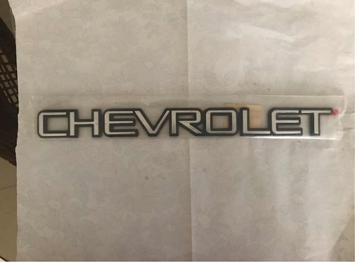 Emblema Compuerta Chevrolet Silverado Ao 99-07 Foto 2