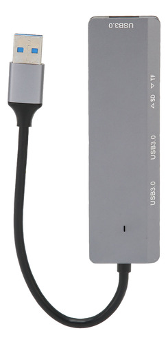 Hub Usb3.0 De 3 Portas Usb 5gbps Usb.0 S Cartão De Memória E