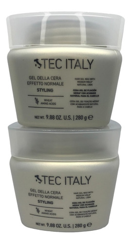 2 Gel Della Cera Effetto Normale, Tec Italy, 280g