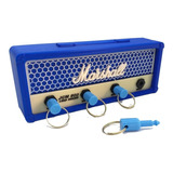 Portallaves Amplificador Marshall Musicos Azul Regalo Musico