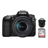 Camara Canon Eos 90d Lente 18-135mm Is Usm + 32gb + Bolso