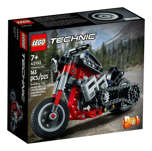 Set De Construcción Lego 42132 Technic Moto 163 Piezas  En  Caja