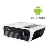 Proyector Led T8 Android 2g 16gb 1080p 4500 Lumenes Miracast