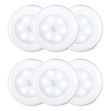 Luces Sensor De Movimiento Indoor , Set De 6 Luces Led ...