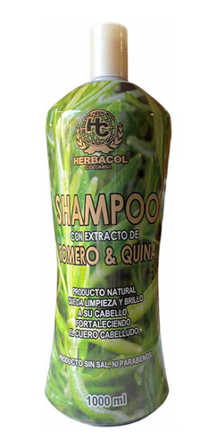 Shampoo De Romero Y Quina 1000 Ml - L a $30000