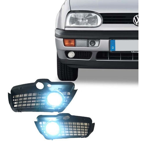 Rejillas Delanteras C/faro Leds Golf/jetta A3 (jgo) 93-99*