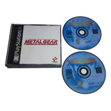 Metal Gear Solid Playstation  ( Patch Mídia Preta ) 